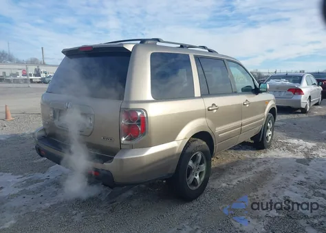 2006 Honda Pilot Ex from USA, damaged, VIN 2HKYF18426H512286